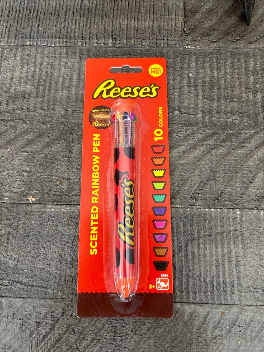 Reese's Scented Rainbow Pen - Orange with Black Accents